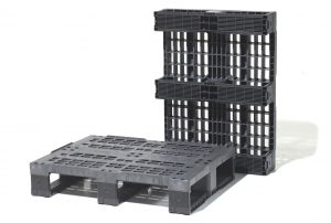Rack Shelf Plastic Pallet with Runners