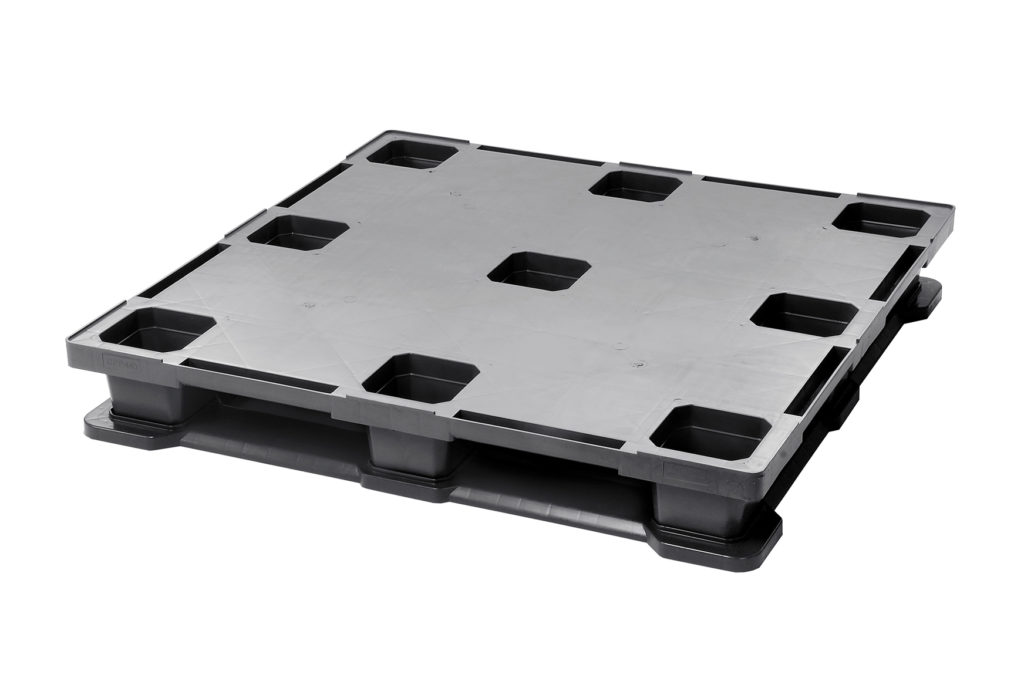 48 x 48 – Rackable Pallet – Closed Deck, 6 Runners