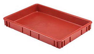 26 x 18 x 03 - Food Handling Tray Container | Reusable Transport Packaging