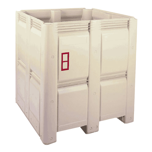 48 x 48 x 53 – Fixed Wall Bulk Container Solid Wall
