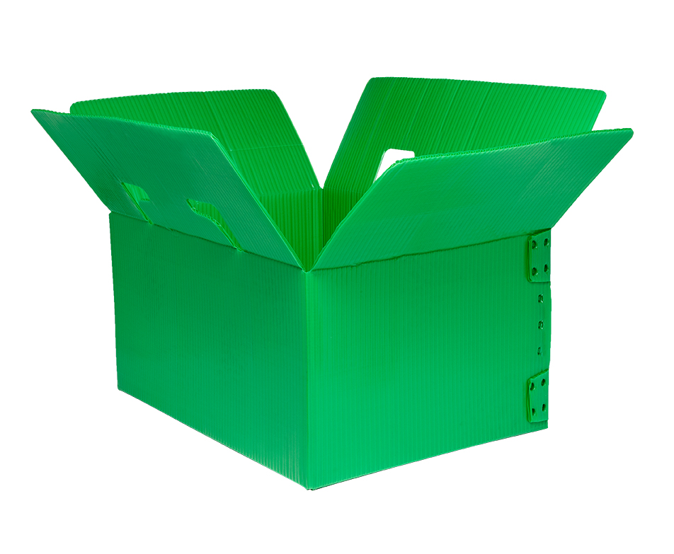22 X 17 X 11 Corrugated Plastic Box Reusable Transport Packaging