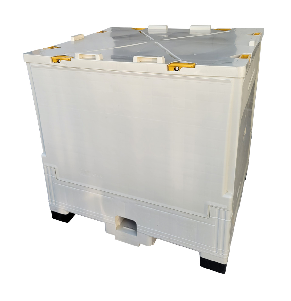 48 x 44 x 47 – 315 Gallon IBC - Liquid Intermediate Bulk Container - Bottom Discharge