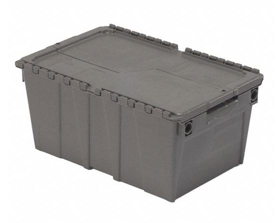 21 x 14 x 10 – Handheld Attached Lid Container