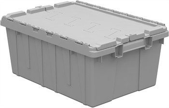 Sale: 21 x 15 x 09 – Handheld Attached Lid Container