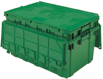 27 x 17 x 12 – Handheld Attached Lid Container