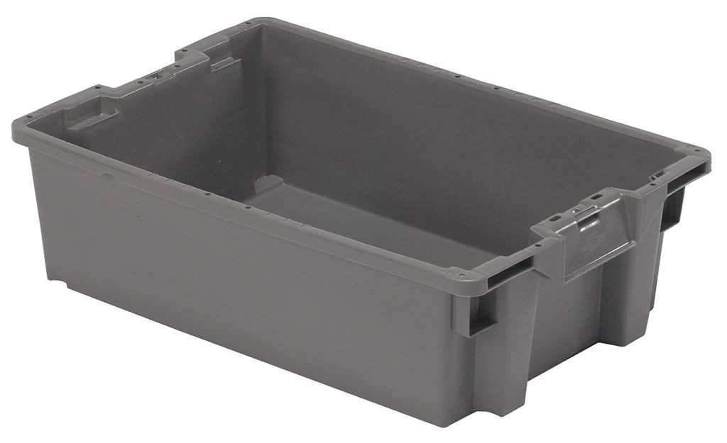 24 x 20 x 08 – Handheld Attached Lid Container