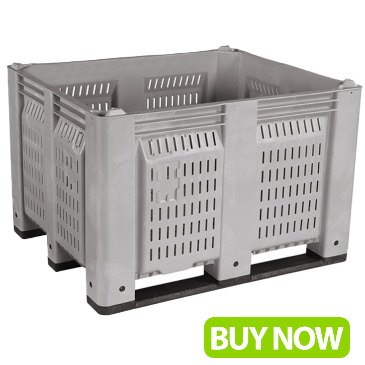 48 x 40 x 31 – Fixed Wall Bulk Container – Vented