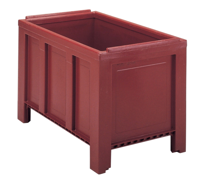 40 x 24 x 26 – Fixed Wall Bulk Container Solid Wall With Feet
