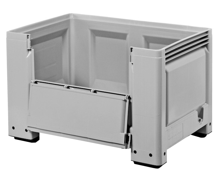 48 x 32 x 30 – Fixed Wall Bulk Container With Drop Door