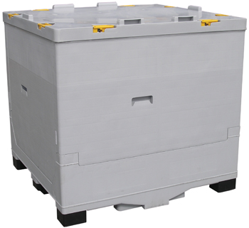 48 x 44 x 44 – 295 Gallon Collapsible Liquid Intermediate Bulk Container With Top Discharge