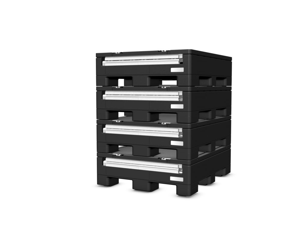 48 x 40 x 45 275 Gallon Collapsible Liquid Intermediate Bulk