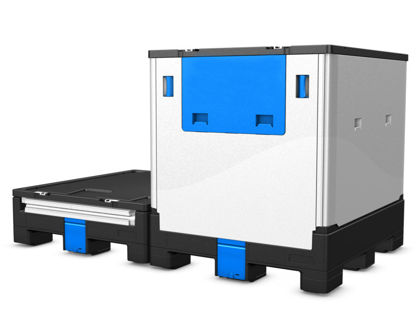 48 x 40 x 45 275 Gallon Collapsible Liquid Intermediate Bulk