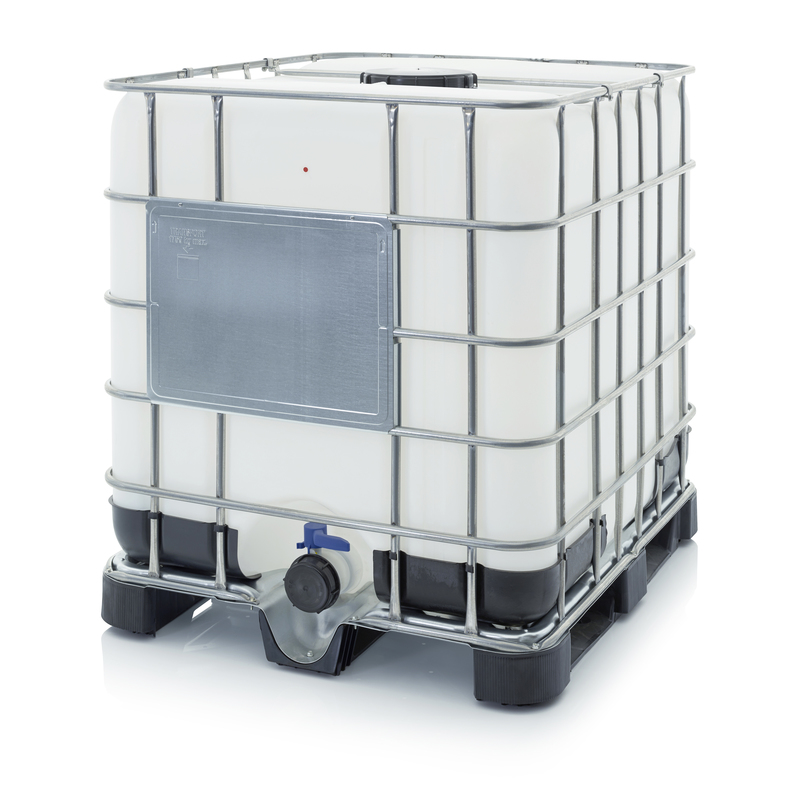 48 x 40 x 45 – 264 Gallon Liquid Intermediate Bulk Container With Bottom Discharge