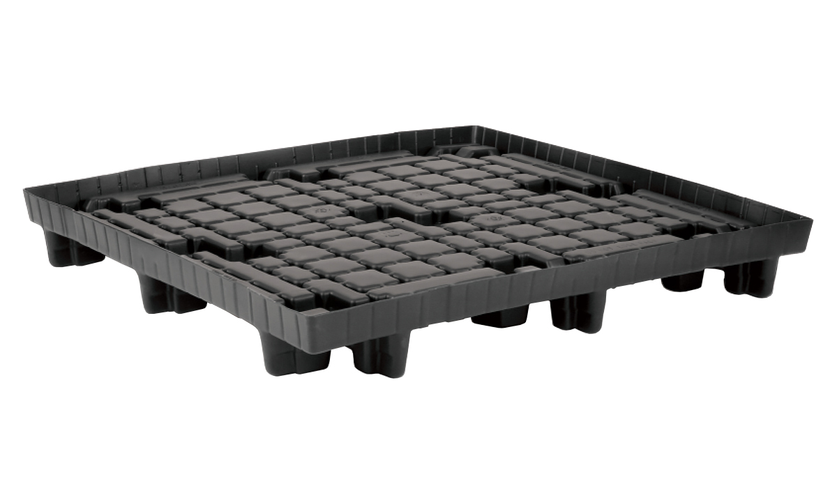 48 x 45 – Nestable Plastic Pallet – Closed Deck