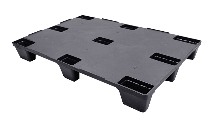 48 x 32 – One Way, Nestable Plastic Pallet – Closed Deck