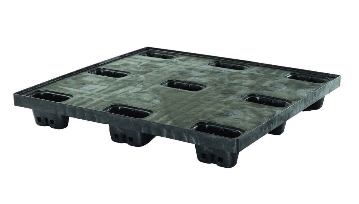 48 x 45 – Nestable Plastic Pallet – Closed Deck