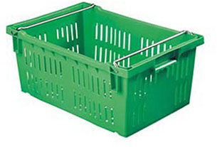 24 x 16 x 10 – Handheld Stack and Nest Shipping Container
