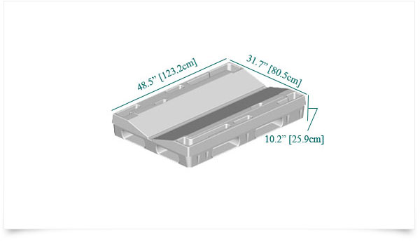 48 x 31 – Specialty Plastic Pallet