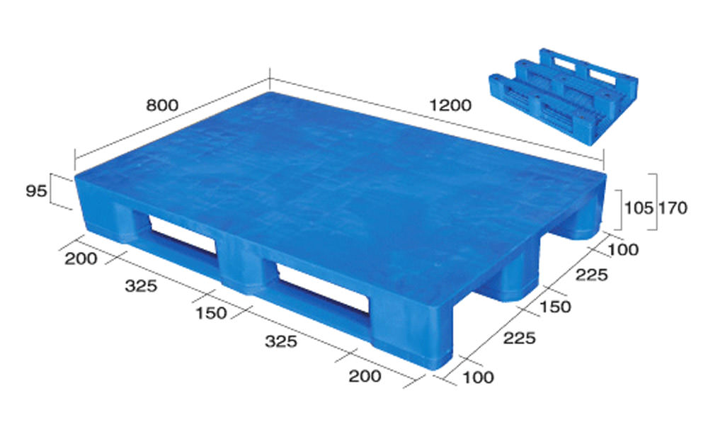 48 x 32 – Specialty Plastic Pallet