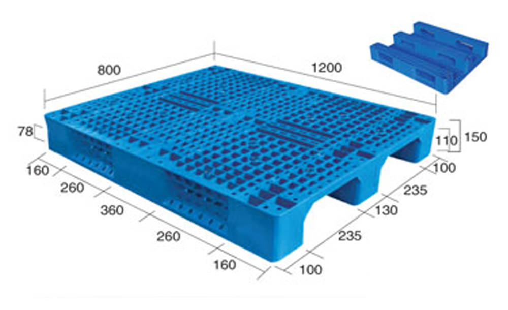 48 x 32 – Specialty Plastic Pallet