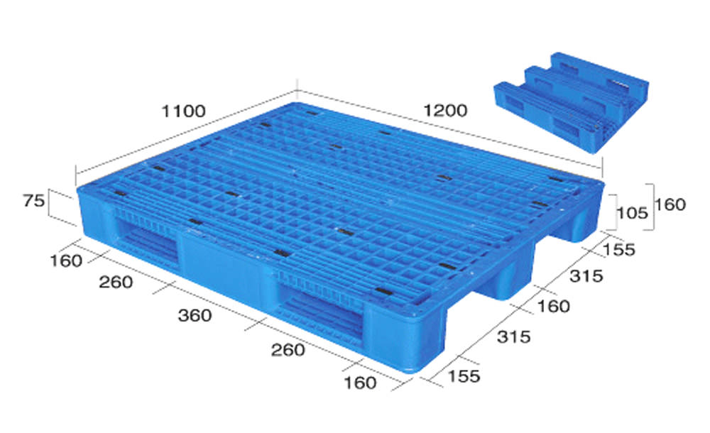 48 x 44 – Specialty Plastic Pallet