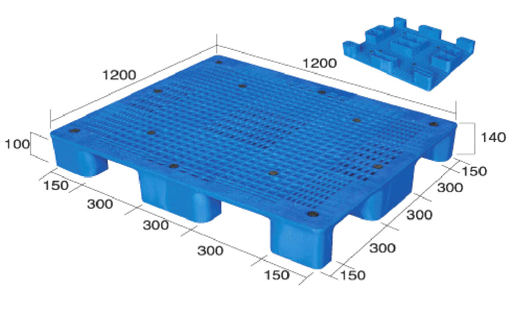 48 x 48 – Specialty Plastic Pallet