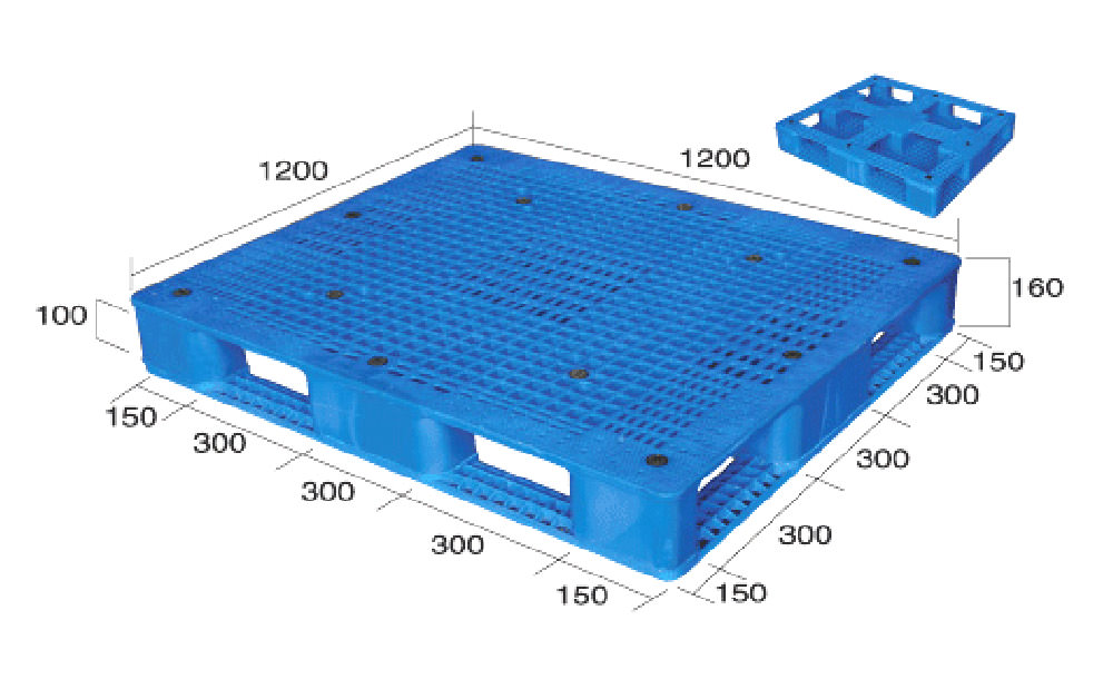 48 x 48 – Specialty Plastic Pallet
