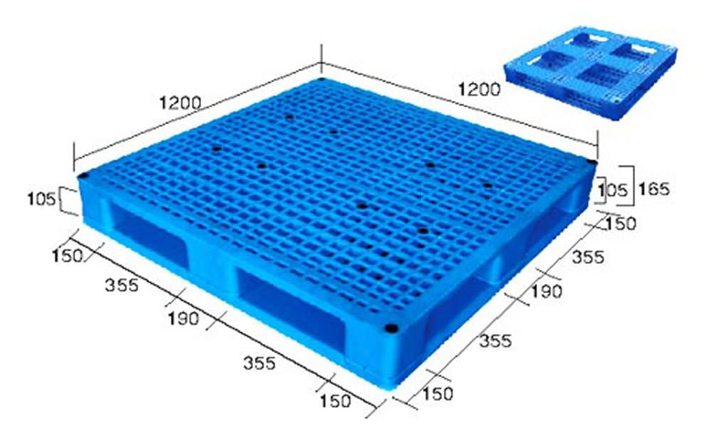48 x 48 – Specialty Plastic Pallet