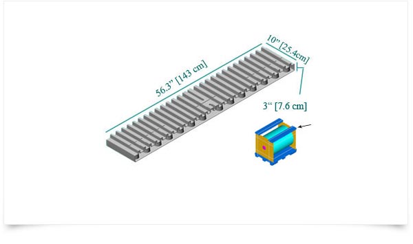 56 x 10 – Specialty Plastic Pallet