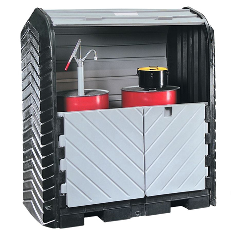 68 x 41 – Spill Containment Pallet – Roll Top Cover