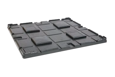 Plastic Pallet and Top Caps In Stock | Reusable Transport Packaging