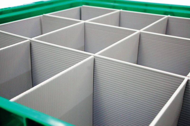 Custom Corrugated Plastic Dunnage Reusable Transport Packaging