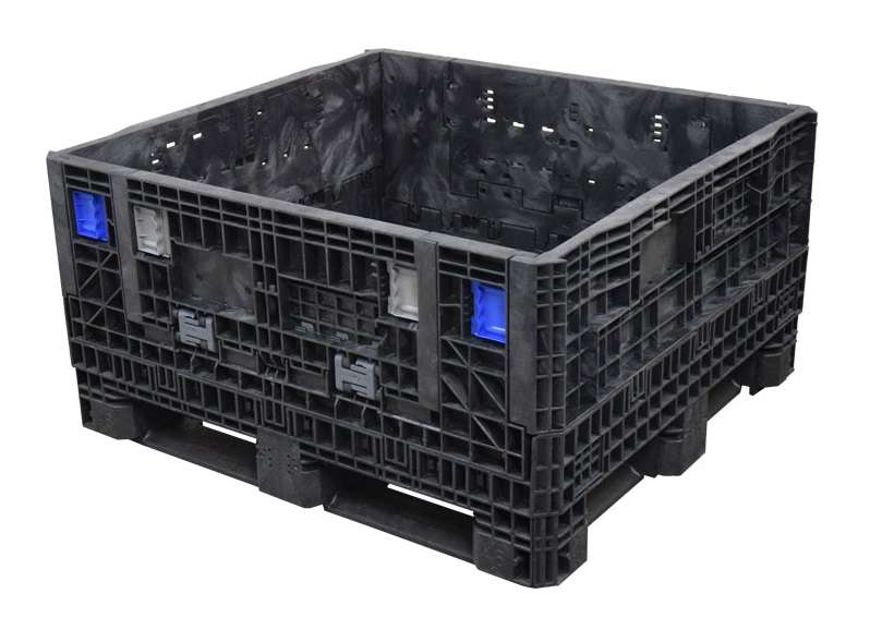 48 x 45 x 25 – Collapsible Bulk Container With Drop Doors