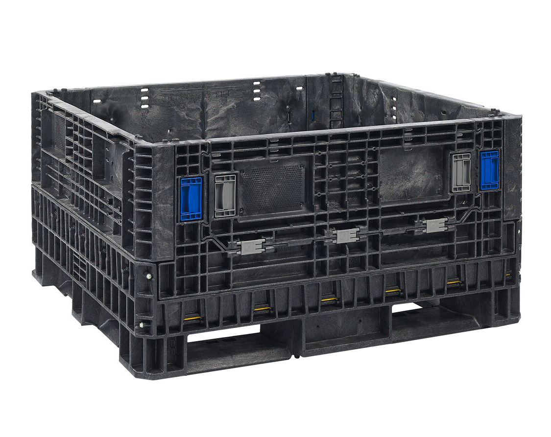 48 x 45 x 25 – Collapsible Bulk Container With Drop Doors