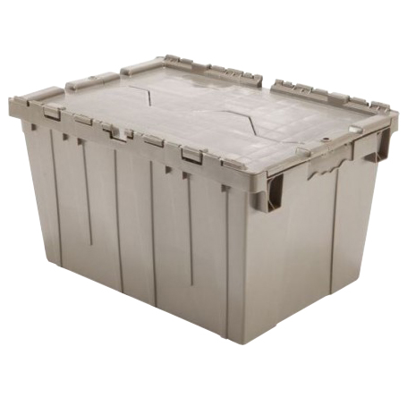 17 x 13 x 14 – Handheld Attached Lid Container – Metal Hinge