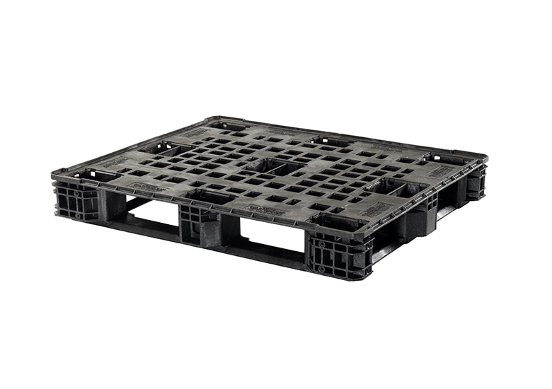 48 x 40 – Stackable Plastic Pallet & Top Cap
