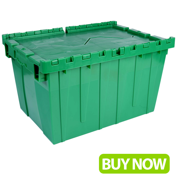 21 x 15 x 12 – Handheld Attached Lid Container