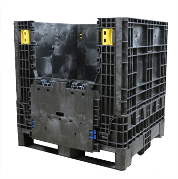 32 x 30 x 34 – Collapsible Bulk Container With Drop Doors