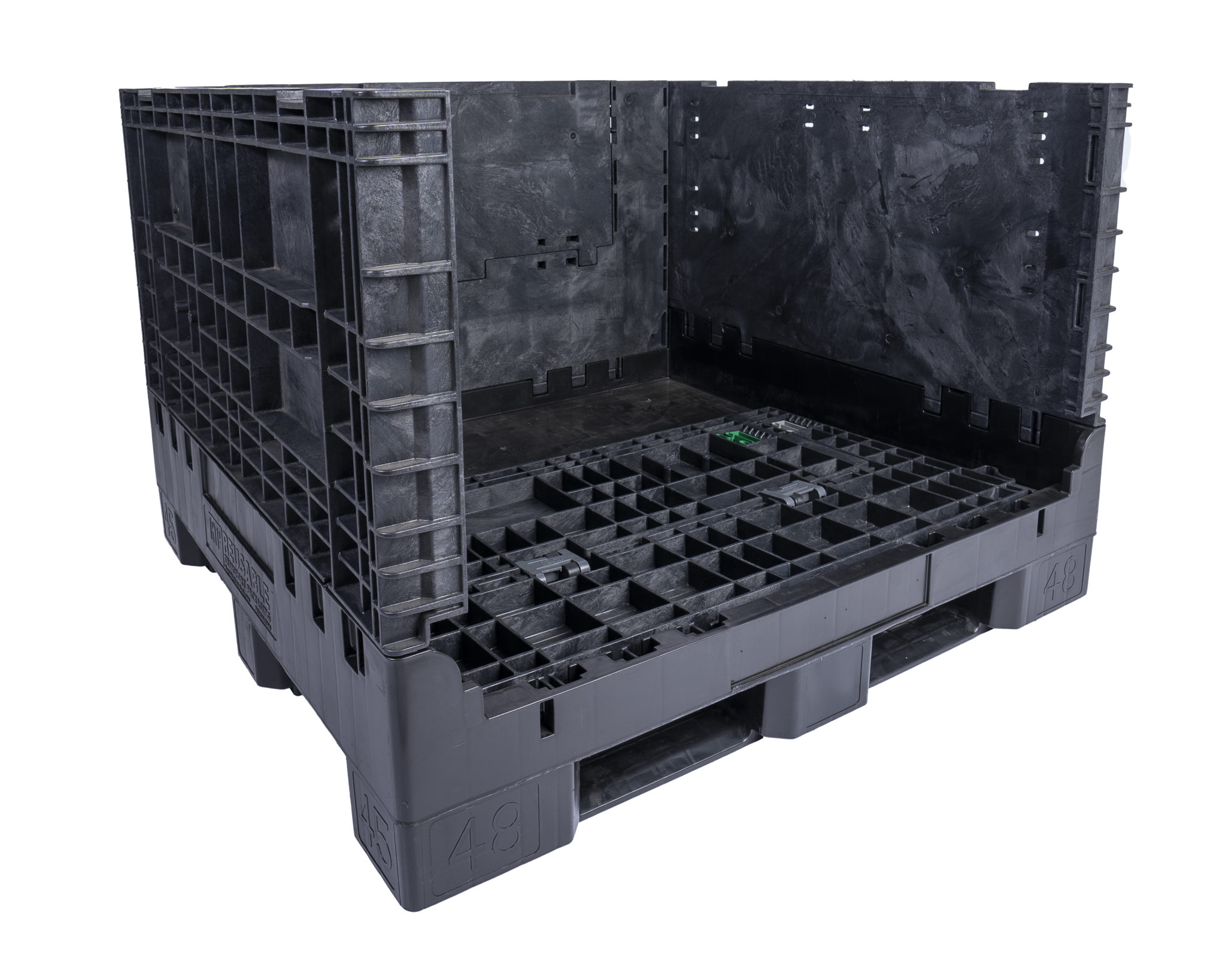 48 x 45 x 34 HeavyDuty Collapsible Bulk Containers For Sale