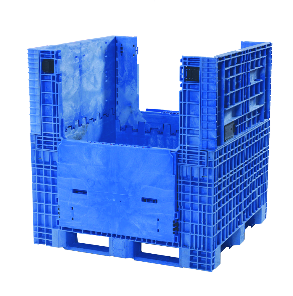 48 x 45 x 50 – Collapsible Bulk Container with Drop Doors