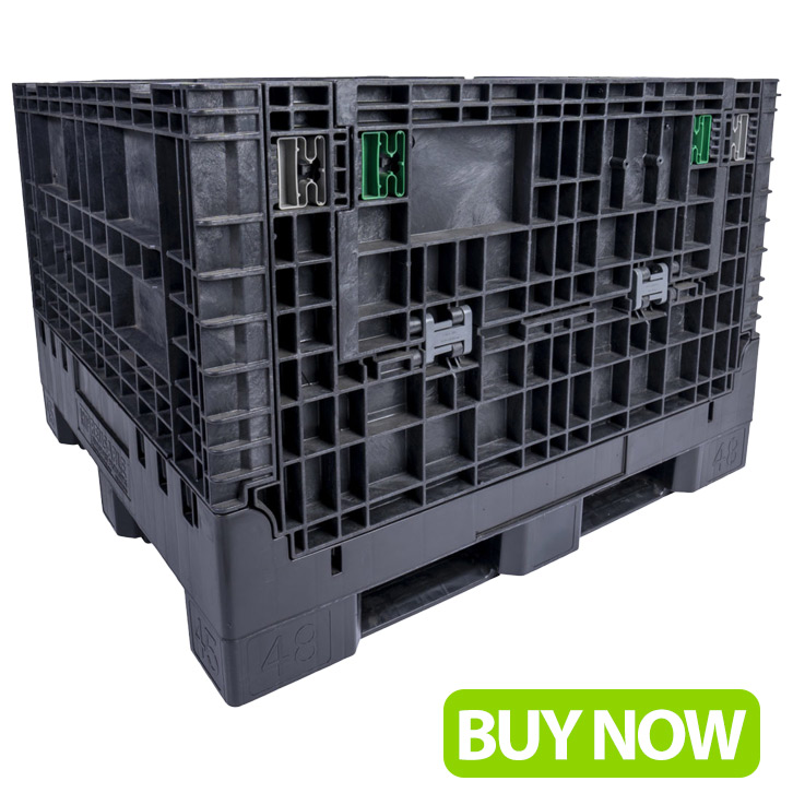 48 x 45 x 34 – Collapsible Bulk Container – Heavy Duty