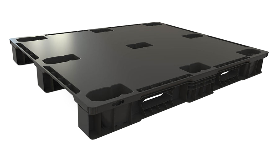 48 x 40 – Rackable Plastic Pallet – Runners