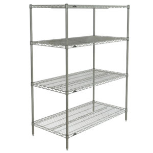 Metal Wire Shelving and Shelf Carts
