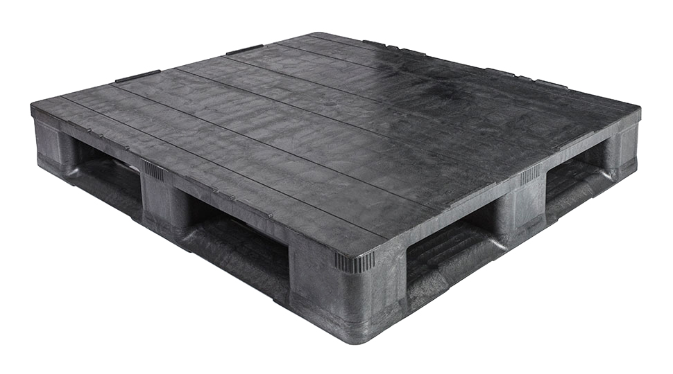 48 x 40 – Rackable Plastic Pallet – 4 Runners