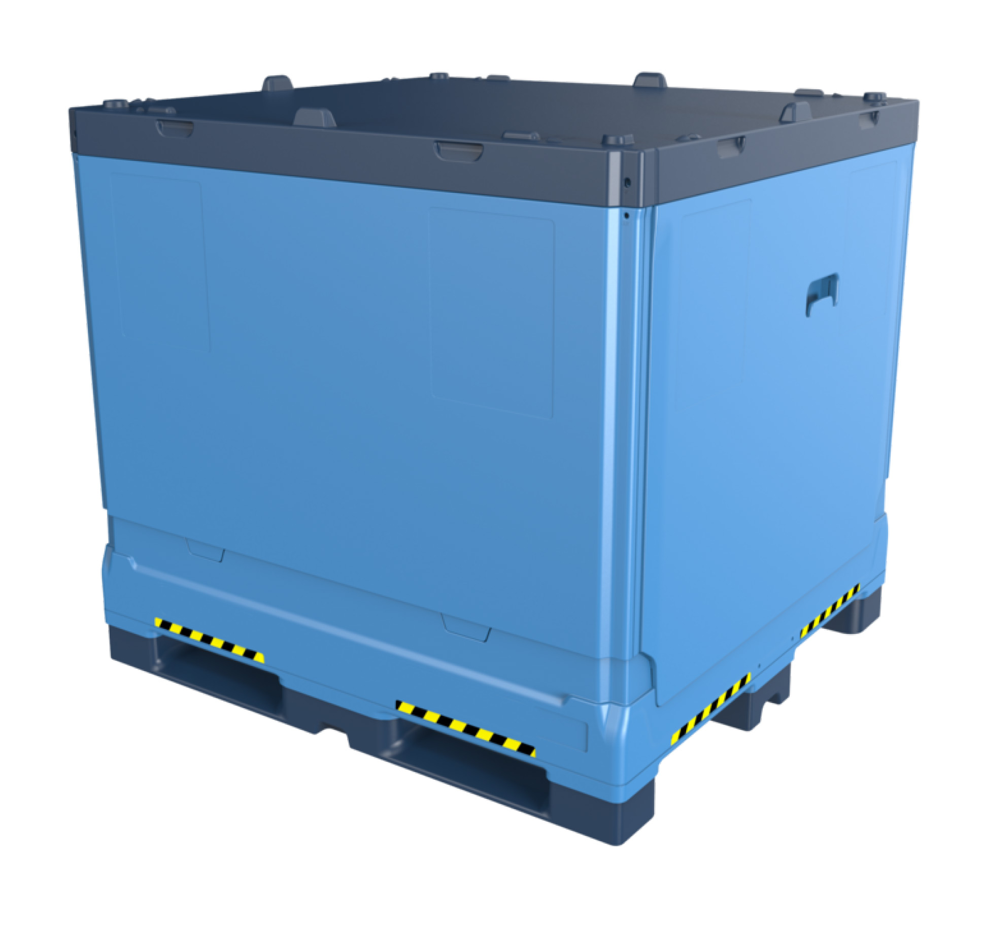 48 x 44 x 44 - 300 Gallon Collapsible Liquid Intermediate Bulk ...