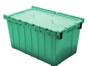 green attached lid tote in 27 inch
