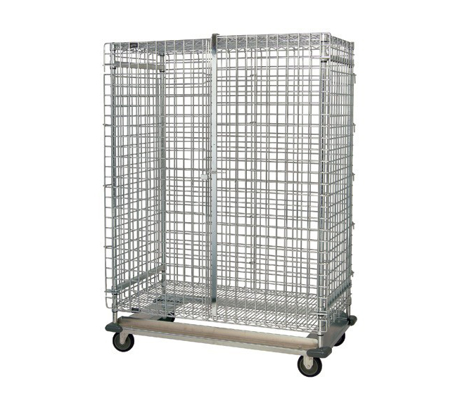 36 x 24 x 70 – Wire Security Cart