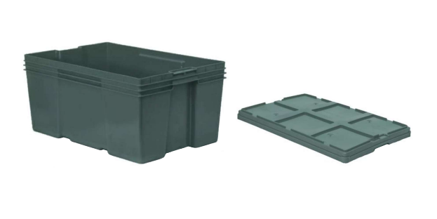 24 x 16 x 11 – Snap-On Lid Container