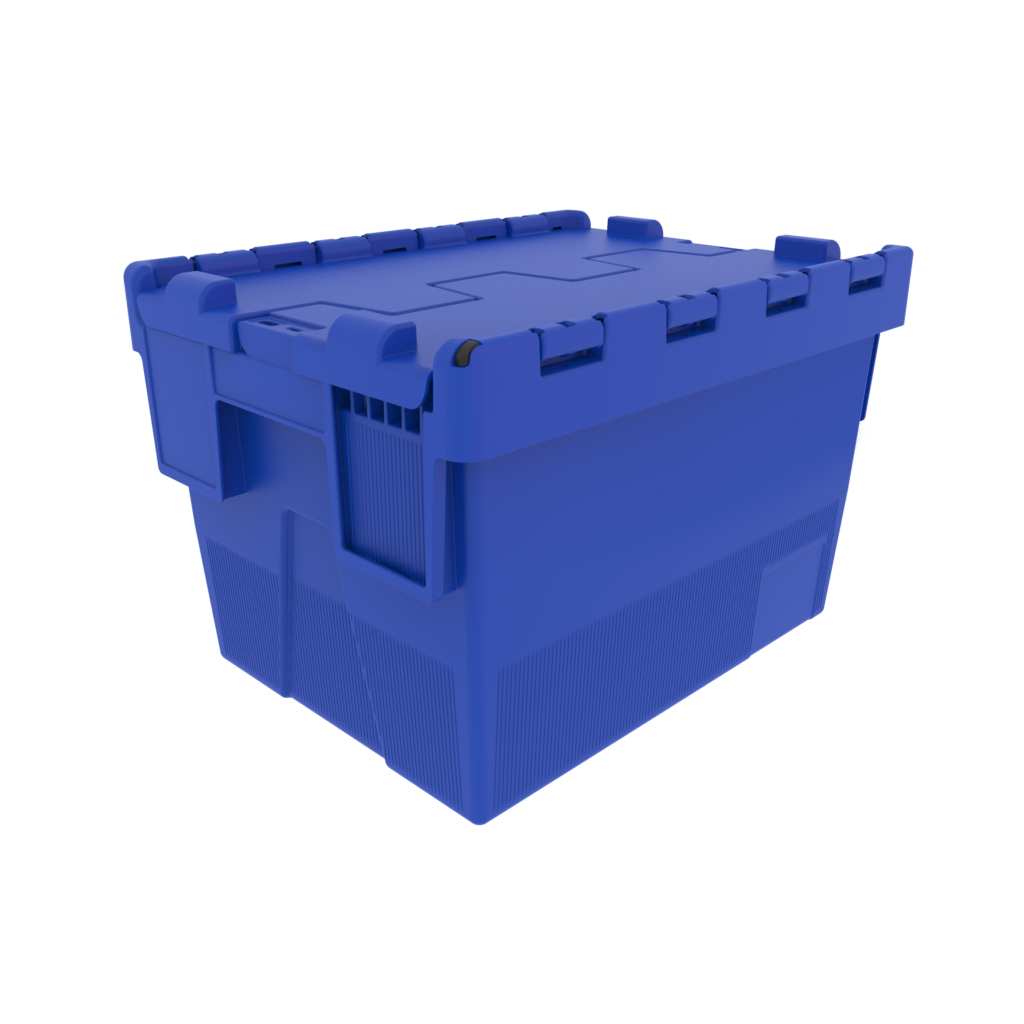 16 x 12 x 10 – UN Certified Bio Attached Lid Container