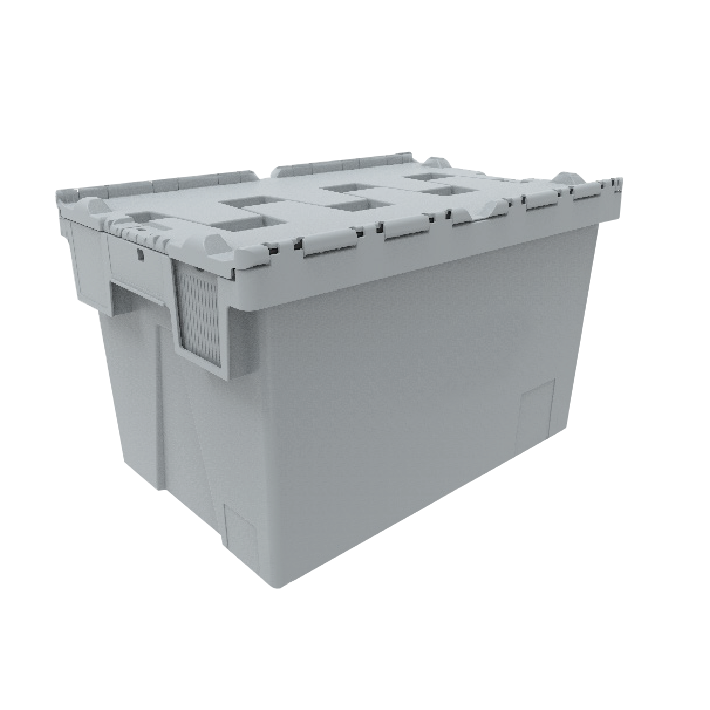 24 x 16 x 12 – Handheld Attached Lid Container